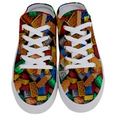 Lego, Toy Block, Colorfulness Half Slippers by kyorashop23