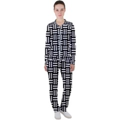 Frets Mosaic Pattern Geometric Casual Jacket And Pants Set by Bedest