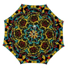 Therose Automatic Folding Umbrella With Case (medium) by DaMorClothingCompany