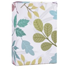 Leaf Pattern  Playing Cards Single Design (rectangle) With Custom Box by Safari