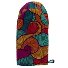 Swirly, Abstract, Multi Colored, Pattern, Microwave Oven Glove by kyorashop23