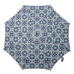 Tiles Abstract Pattern Texture Design Hook Handle Umbrellas (small) by Salmanaz77