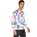 Blink 182 logo Men s Fleece Sweatshirt View3