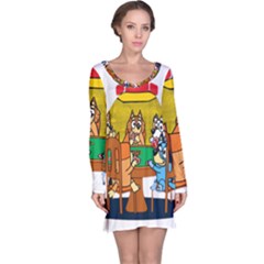 Bluey Long Sleeve Nightdress by avitendut
