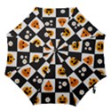 Seamless Halloween Pattern With Smiling Pumpkin 20240926 161714 0000 Hook Handle Umbrellas (Small) View1