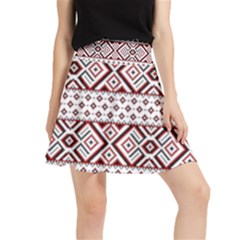 Illustration Of Ukrainian Folk Seamless Pattern Ornament Waistband Skirt by Grandong