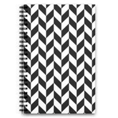 Black And White Pattern 5 5  X 8 5  Notebook by ytdream