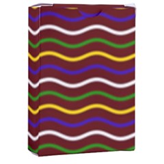 Multicolor Wave Pattern Playing Cards Single Design (rectangle) With Custom Box by ytdream