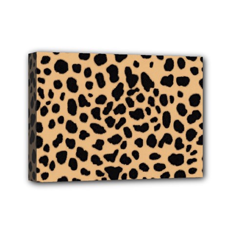 Leopard Skin Pattern Mini Canvas 7  X 5  (stretched) by Bedest