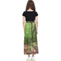 Peaceful Green Forest Walk Kids  Flared Maxi Skirt View2