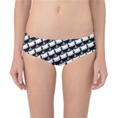 Stylish Coffee Cup Pattern Classic Bikini Bottoms by ExtraAwesomeSauce