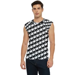 Stylish Coffee Cup Pattern Men s Raglan Cap Sleeve T-shirt by ExtraAwesomeSauce