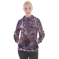Abstract Molecular Space Art Women s Hooded Pullover by ExtraAwesomeSauce
