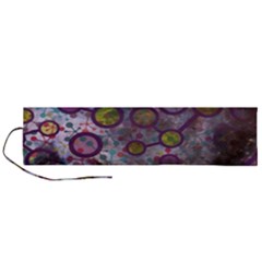 Abstract Molecular Space Art Roll Up Canvas Pencil Holder (l) by ExtraAwesomeSauce