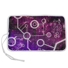 Cosmic Network Geometric Art Pen Storage Case (s) by ExtraAwesomeSauce
