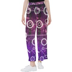 Cosmic Network Geometric Art Women s Pants  by ExtraAwesomeSauce