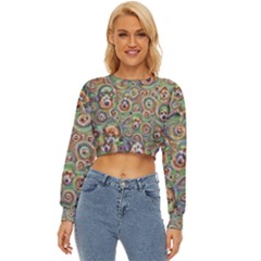 Surreal Abstract Early Ai Art Lightweight Long Sleeve Sweatshirt by ExtraAwesomeSauce