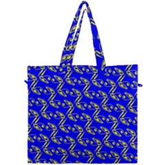 Eye Of Horus Pattern Canvas Travel Bag by ExtraAwesomeSauce