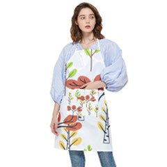Tree Auntumn Leaf Pocket Apron by anzea