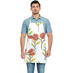 Tree Auntumn Leaf Kitchen Apron by anzea