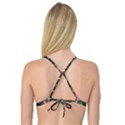 Pear Tree in Full Bloom Reversible Tri Bikini Top View2
