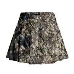 Pear Tree In Full Bloom Mini Flare Skirt by ExtraAwesomeSauce