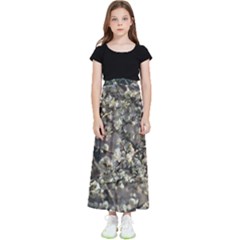Pear Tree In Full Bloom Kids  Flared Maxi Skirt by ExtraAwesomeSauce