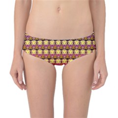 Gradient Lion Head Pattern Classic Bikini Bottoms by ExtraAwesomeSauce