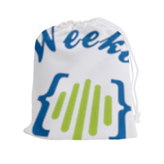 Weeko Drawstring Pouch (2xl) by bego