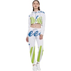 Weeko Cropped Zip Up Lounge Set by bego