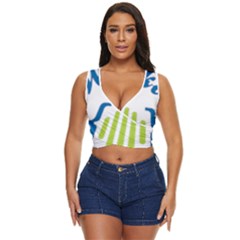Weeko Women s Sleeveless Wrap Top by bego