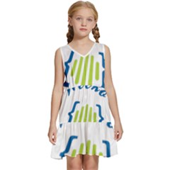 Weeko Kids  Sleeveless Tiered Mini Dress by bego