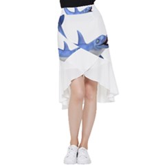 Vooo Frill Hi Low Chiffon Skirt by bego