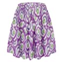 Funny Bacterias Drawing Motif Random Pattern High Waist Skirt View2