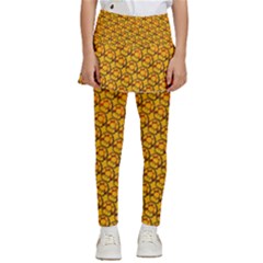 Pixel Art Mushroom Pattern Kids  Skirted Pants by ExtraAwesomeSauce
