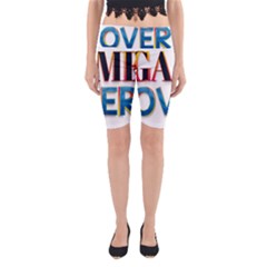 Game Over Text Design  Yoga Cropped Leggings by 7223056
