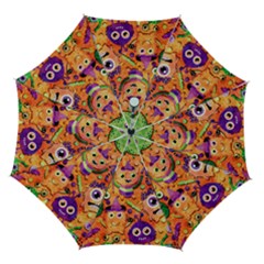 Halloween Monsters Automatic Folding Umbrella With Case (medium) by kyorashop23