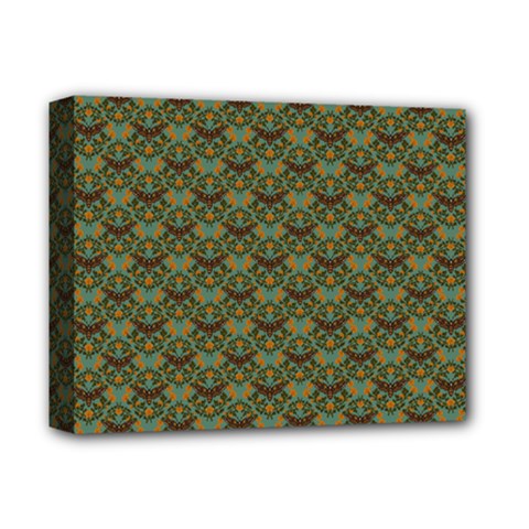 Day Of The Death Moth Scaled Deluxe Canvas 14  X 11  (stretched) by GeekLover