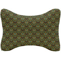 Day Of The Death Moth Scaled Seat Head Rest Cushion by GeekLover