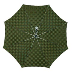 Day Of The Death Moth Scaled Automatic Folding Umbrella With Case (medium) by GeekLover