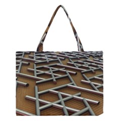 0118 F Expression Of Structure Large Medium Tote Bag by geonetique