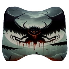 Halloween Goodie Velour Head Support Cushion by favoritechios