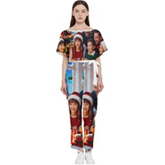 The Christmas Collection Batwing Lightweight Chiffon Jumpsuit by favoritechios