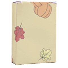 Halloween Fall Pattern Playing Cards Single Design (rectangle) With Custom Box by Apenda