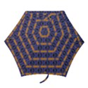 Bitcoin Logo Pattern Mini Folding Umbrellas View1
