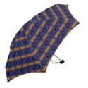 Bitcoin Logo Pattern Mini Folding Umbrellas View2