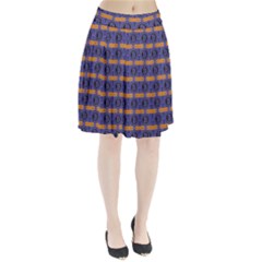 Bitcoin Logo Pattern Pleated Skirt by ExtraAwesomeSauce