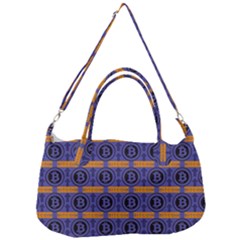 Bitcoin Logo Pattern Removable Strap Handbag by ExtraAwesomeSauce