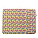 Colorful Bitcoin Pattern 15  Vertical Laptop Sleeve Case With Pocket View2