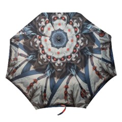 Demon Samurai Folding Umbrellas by AwesomeSauce
